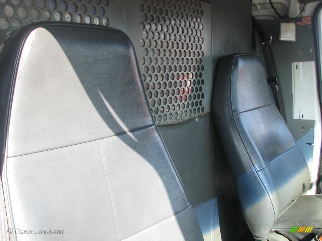 1994 Econoline E250 Cargo Van - White / Gray photo #14