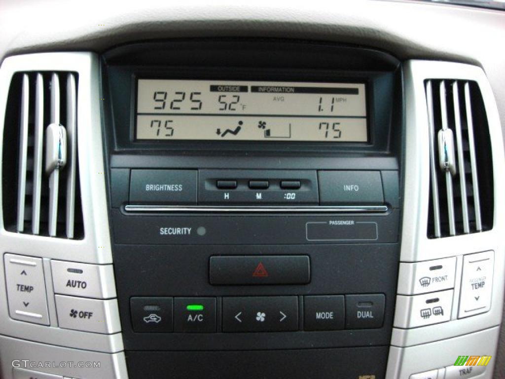 2009 Lexus RX 350 AWD Controls Photo #46642460