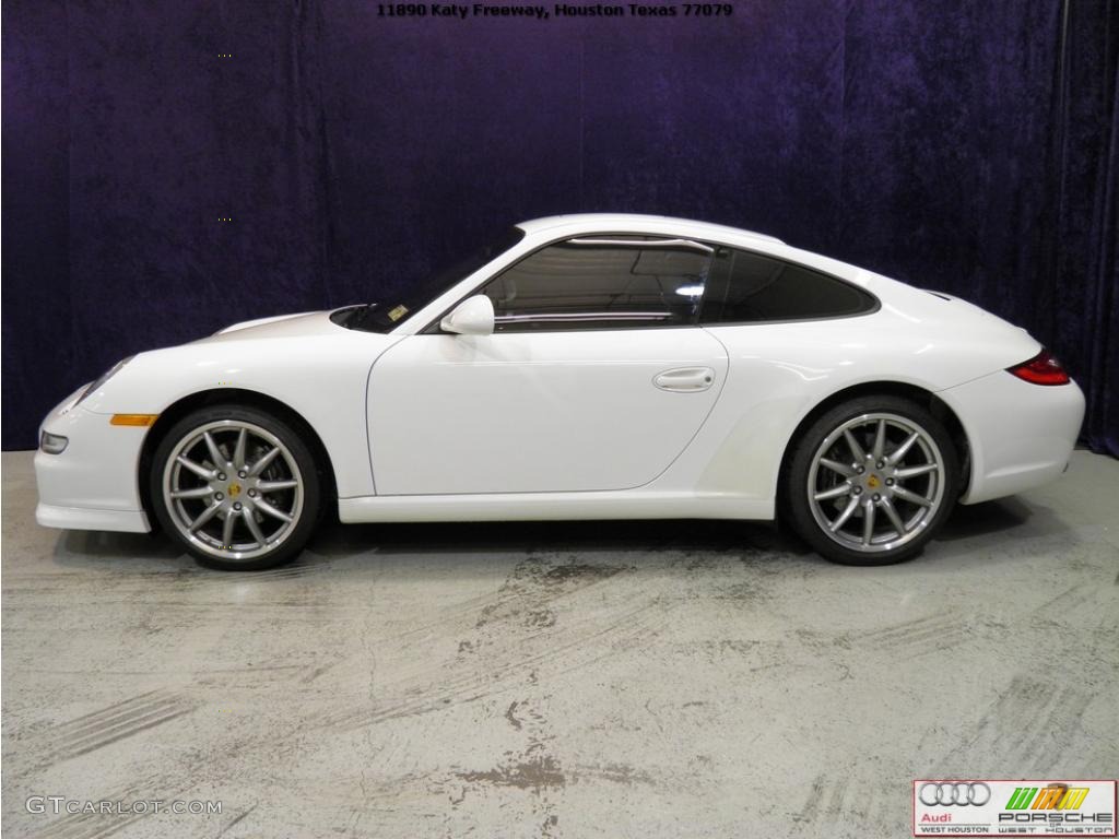 2009 911 Carrera Coupe - Carrara White / Black photo #5