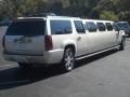 2007 White Diamond Cadillac Escalade ESV AWD Limousine  photo #5