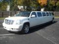 White Diamond 2007 Cadillac Escalade ESV AWD Limousine Exterior