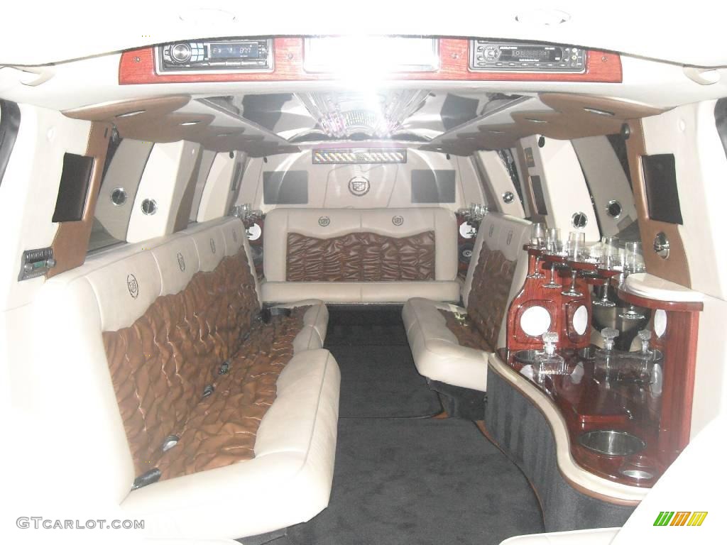 Cocoa/Light Cashmere Interior 2007 Cadillac Escalade ESV AWD Limousine Photo #46642982