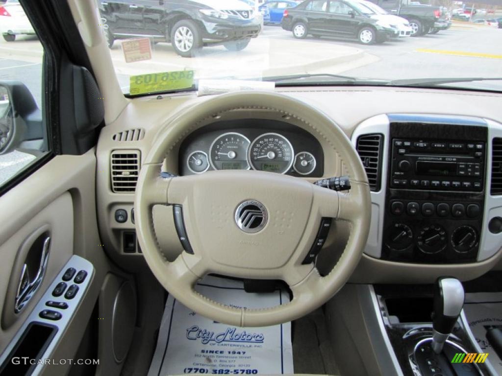 2007 Mercury Mariner Premier Steering Wheel Photos
