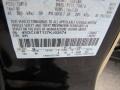 UA: Black 2007 Mercury Mariner Premier Color Code