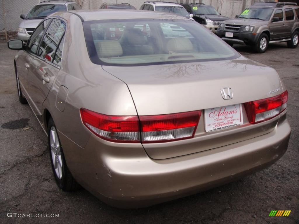2003 Accord EX V6 Sedan - Desert Mist Metallic / Ivory photo #3
