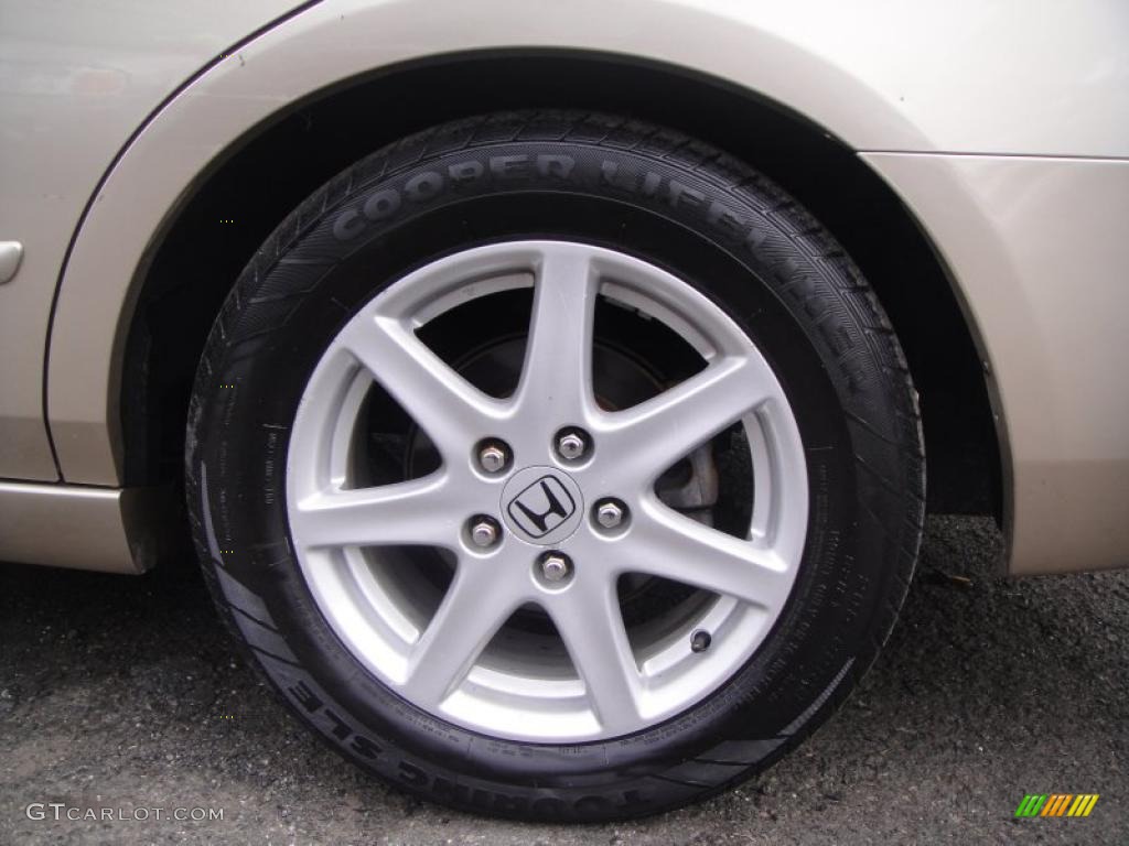 2003 Accord EX V6 Sedan - Desert Mist Metallic / Ivory photo #8