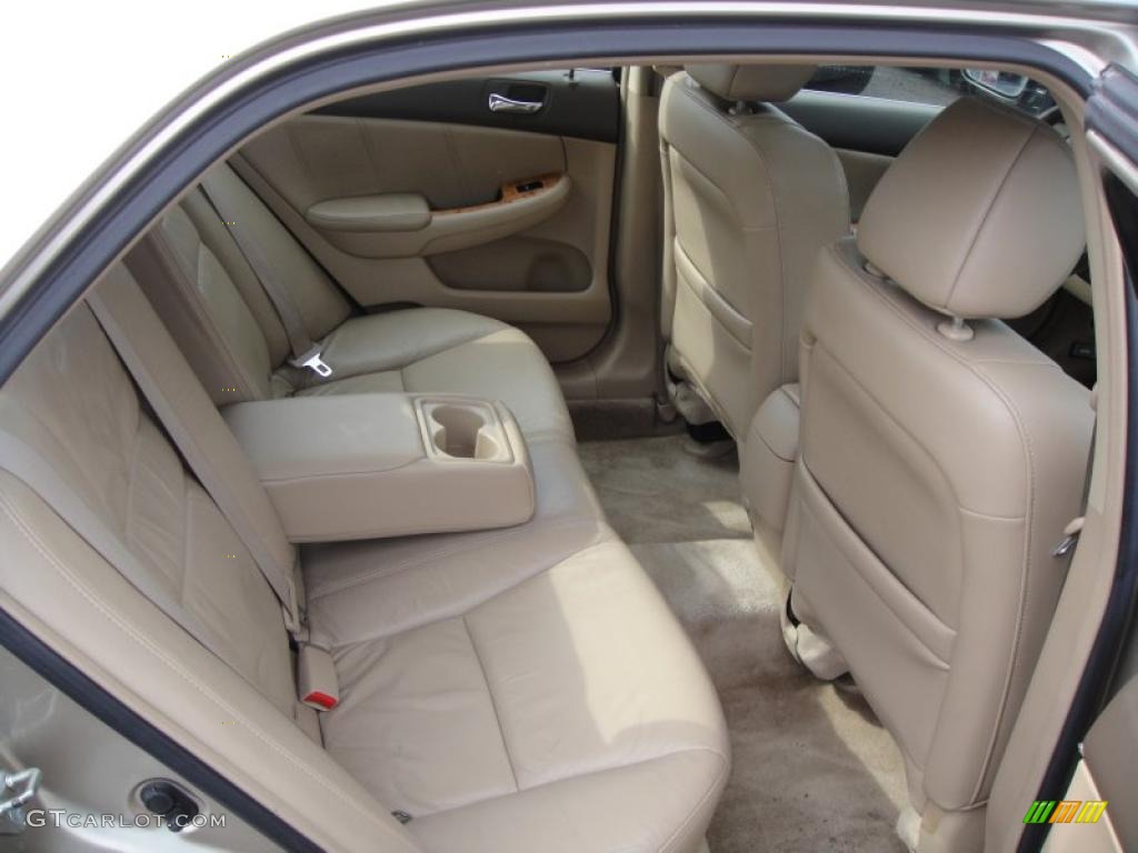 2003 Accord EX V6 Sedan - Desert Mist Metallic / Ivory photo #11
