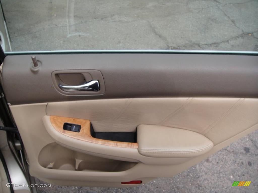 2003 Accord EX V6 Sedan - Desert Mist Metallic / Ivory photo #20