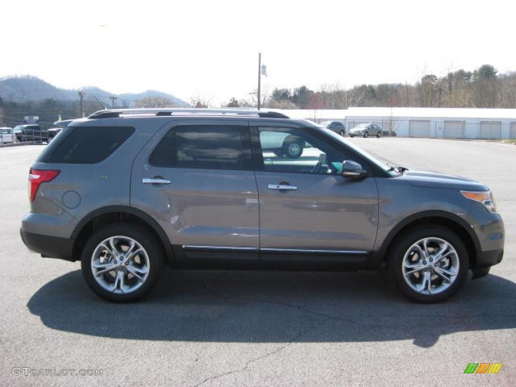 2011 Explorer Limited 4WD - Sterling Grey Metallic / Charcoal Black photo #5