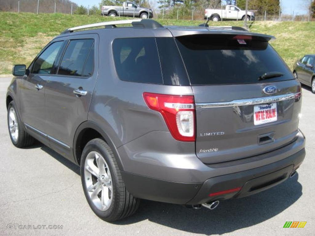 2011 Explorer Limited 4WD - Sterling Grey Metallic / Charcoal Black photo #8