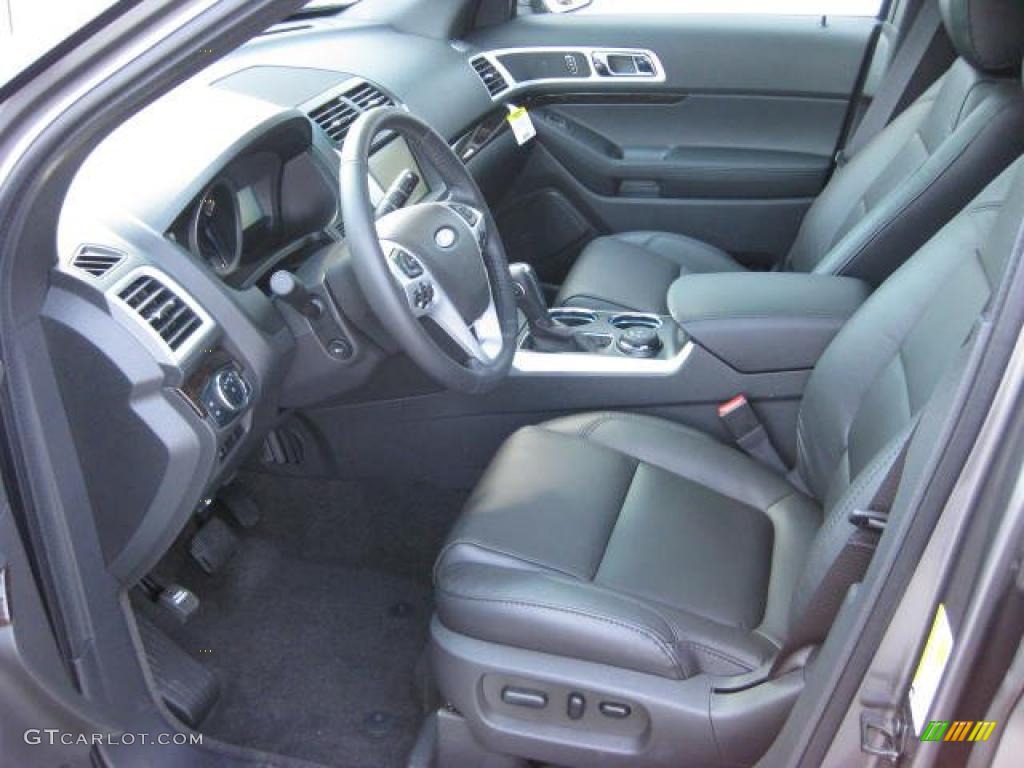 Charcoal Black Interior 2011 Ford Explorer Limited 4WD Photo #46644842