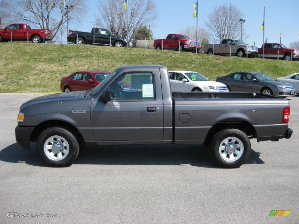 Dark Shadow Grey Metallic 2011 Ford Ranger XL Regular Cab Exterior Photo #46645025