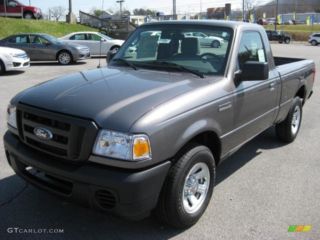 Dark Shadow Grey Metallic 2011 Ford Ranger XL Regular Cab Exterior Photo #46645034