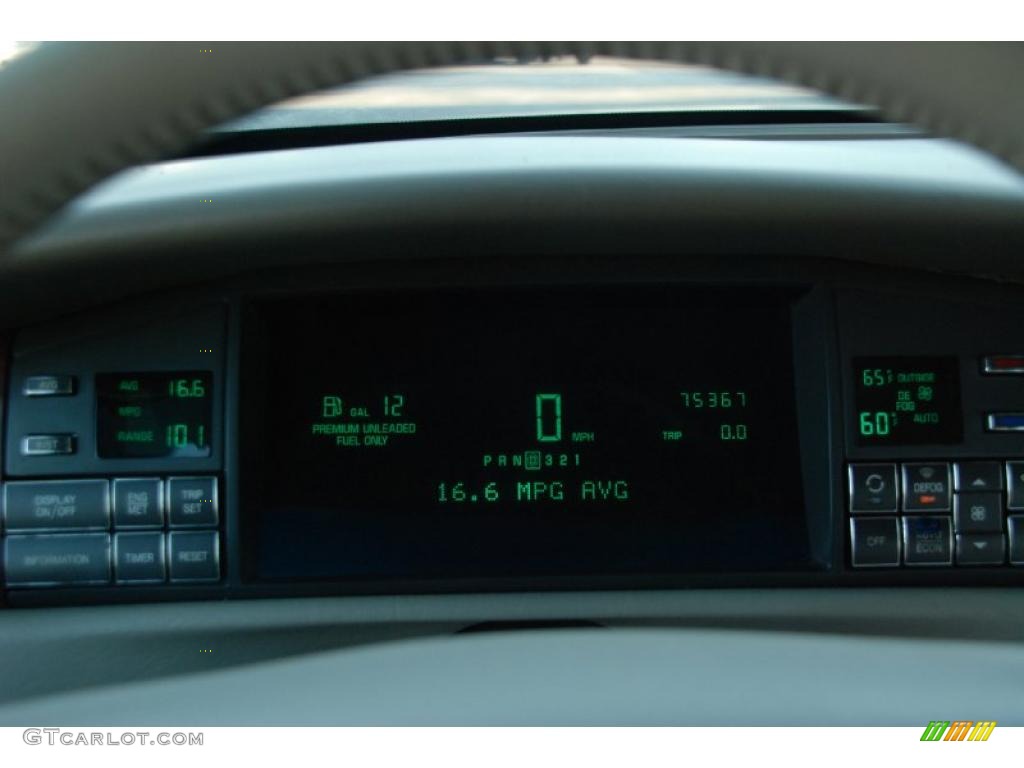 1996 Cadillac DeVille Sedan Gauges Photo #46645856