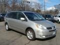 2004 Silver Shadow Pearl Toyota Sienna XLE  photo #3