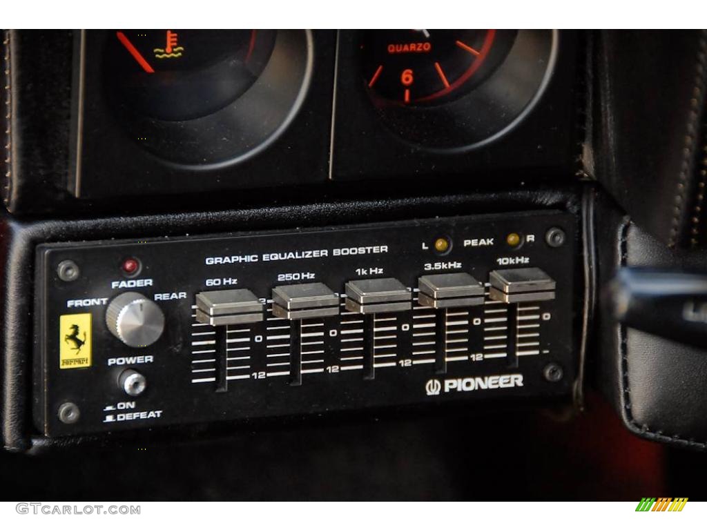 1983 Ferrari BB 512i Standard BB 512i Model Audio System Photo #46646501