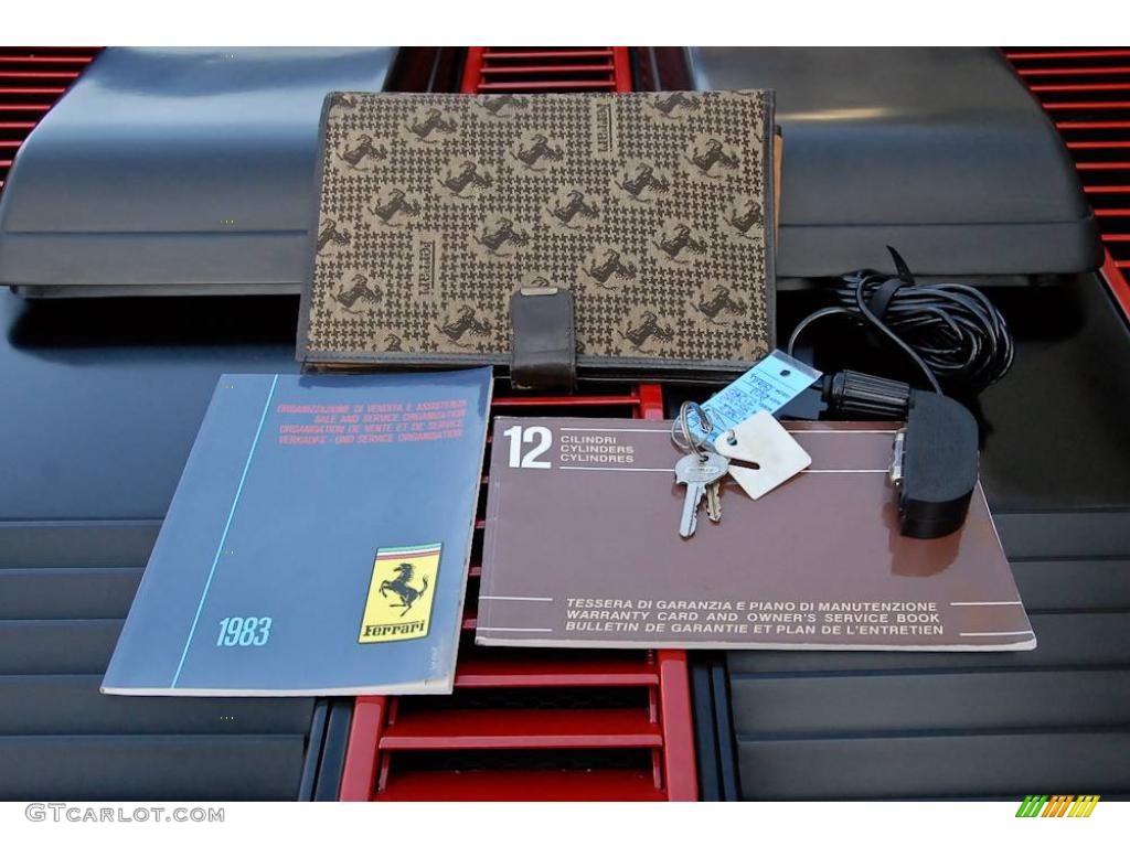 1983 Ferrari BB 512i Standard BB 512i Model Books/Manuals Photo #46646567