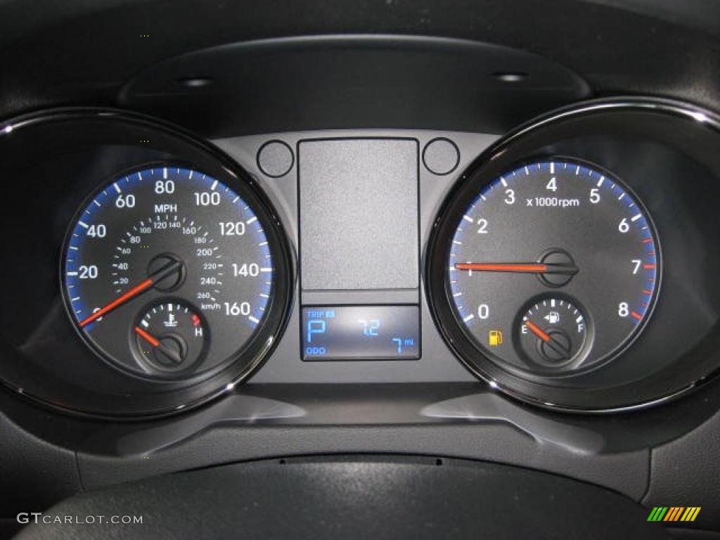 2011 Hyundai Genesis Coupe 2.0T Gauges Photo #46646666