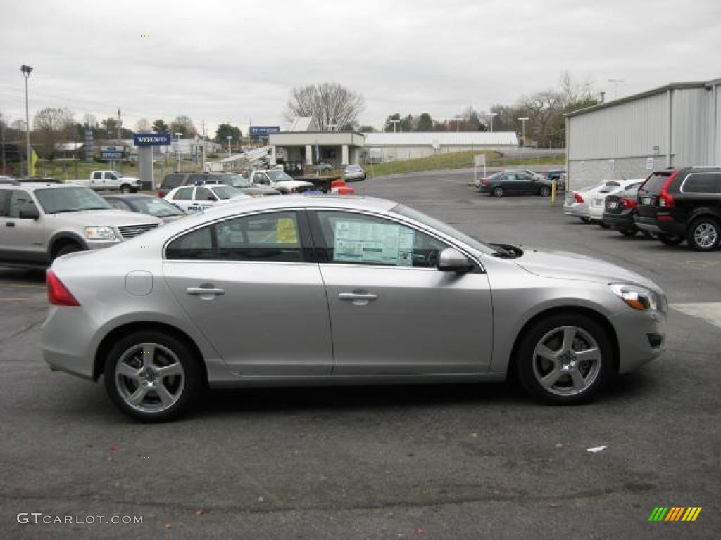 2012 S60 T5 - Silver Metallic / Off Black/Anthracite Black photo #5