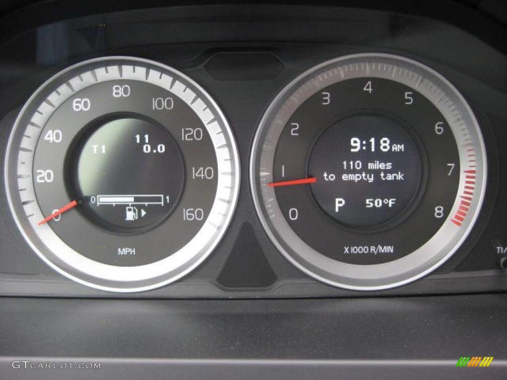2012 Volvo S60 T5 Gauges Photo #46647116