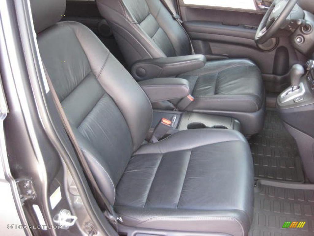 Black Interior 2010 Honda CR-V EX-L AWD Photo #46647764