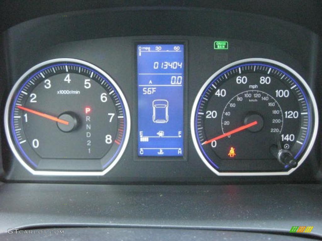 2010 Honda CR-V EX-L AWD Gauges Photo #46647821