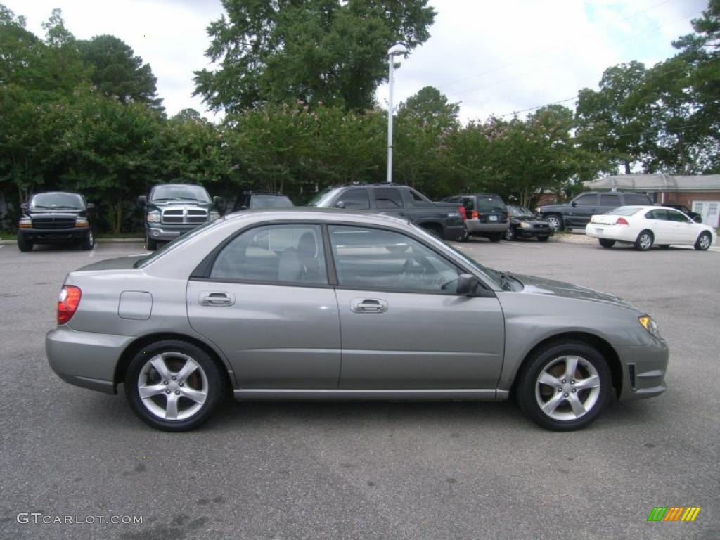 Steel Gray Metallic 2006 Subaru Impreza 2.5i Sedan Exterior Photo #46649588