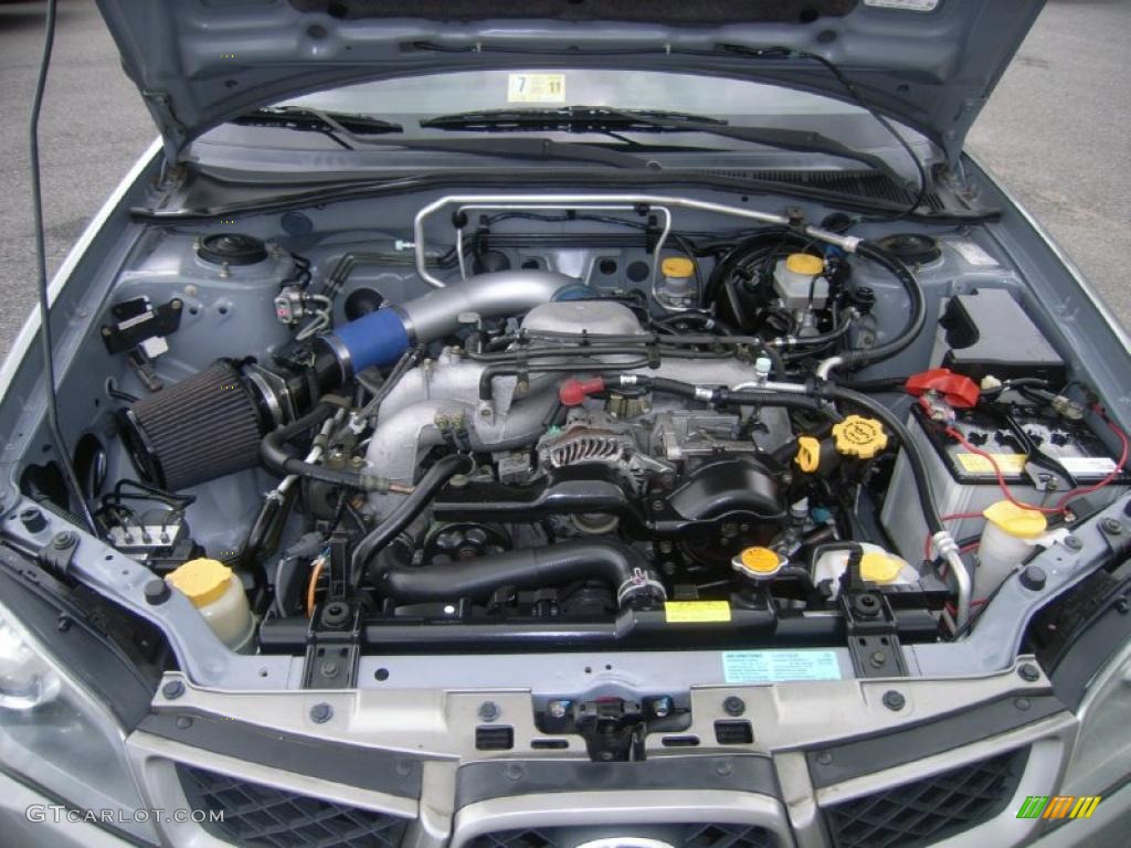 2006 Subaru Impreza 2.5i Sedan 2.5 Liter SOHC 16-Valve VVT Flat 4 Cylinder Engine Photo #46649690