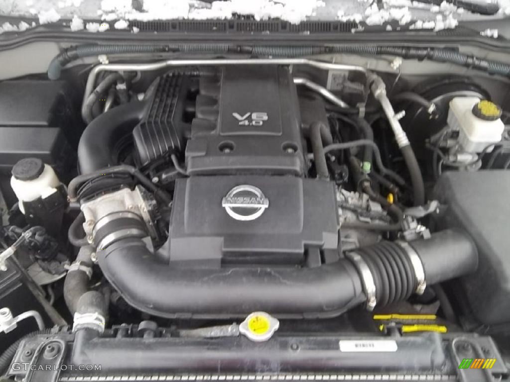 2008 Nissan Frontier LE King Cab 4x4 4.0 Liter DOHC 24-Valve VVT V6 Engine Photo #46650065