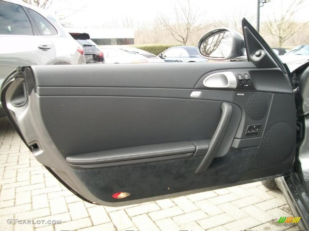 2011 911 Carrera 4S Cabriolet - Meteor Grey Metallic / Black photo #9