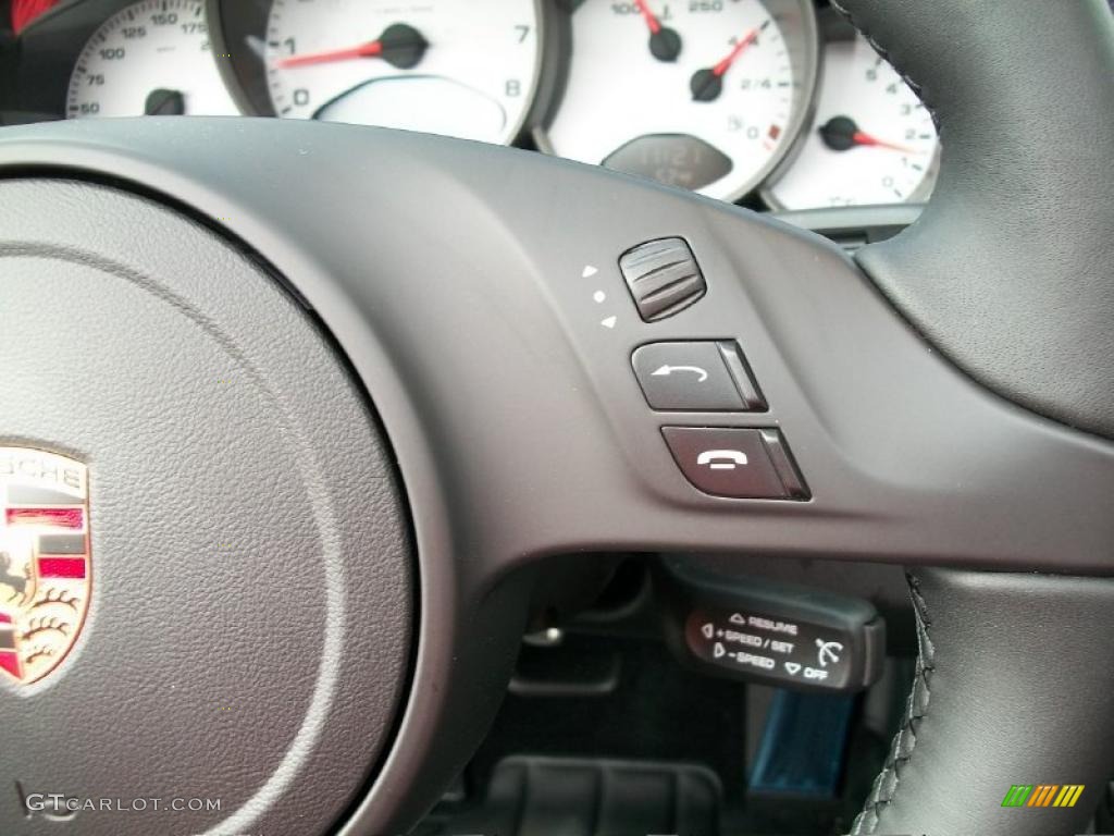 2011 911 Carrera 4S Cabriolet - Meteor Grey Metallic / Black photo #18