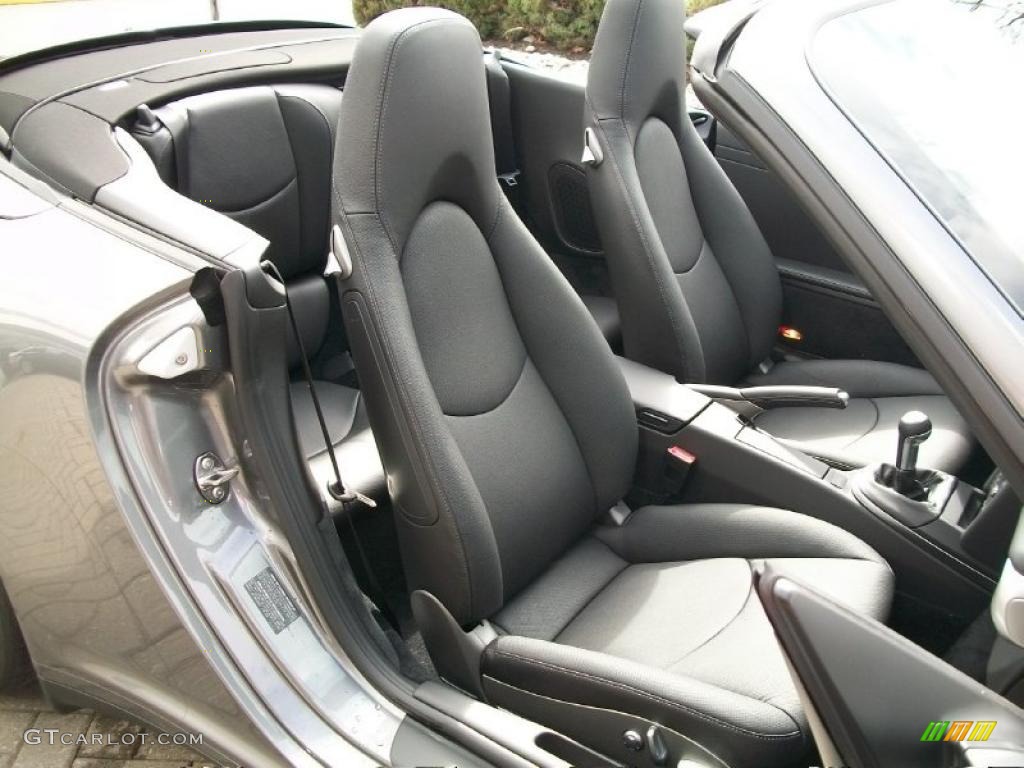 2011 911 Carrera 4S Cabriolet - Meteor Grey Metallic / Black photo #29