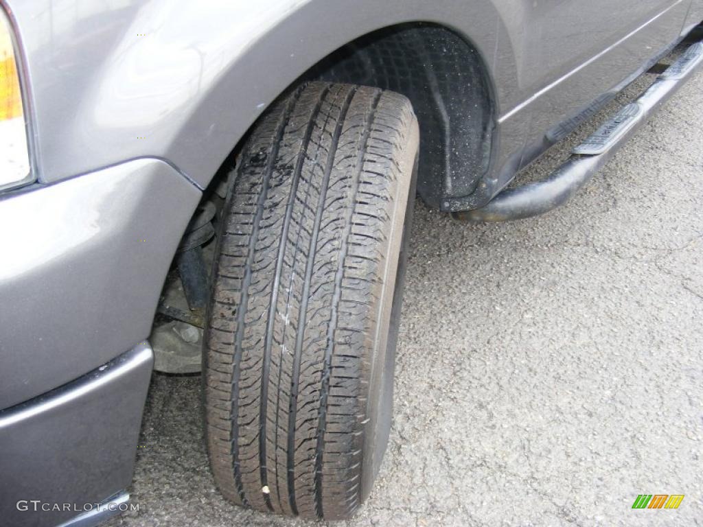 2004 F150 XL SuperCab - Dark Shadow Grey Metallic / Medium/Dark Flint photo #13