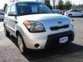 2010 Bright Silver Kia Soul +  photo #1