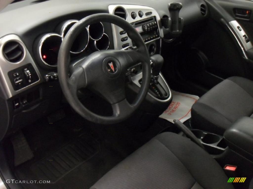 Graphite Interior 2003 Pontiac Vibe AWD Photo #46650833