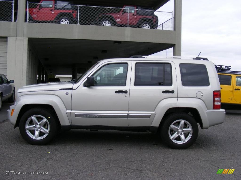 Bright Silver Metallic 2009 Jeep Liberty Limited 4x4 Exterior Photo #46651058