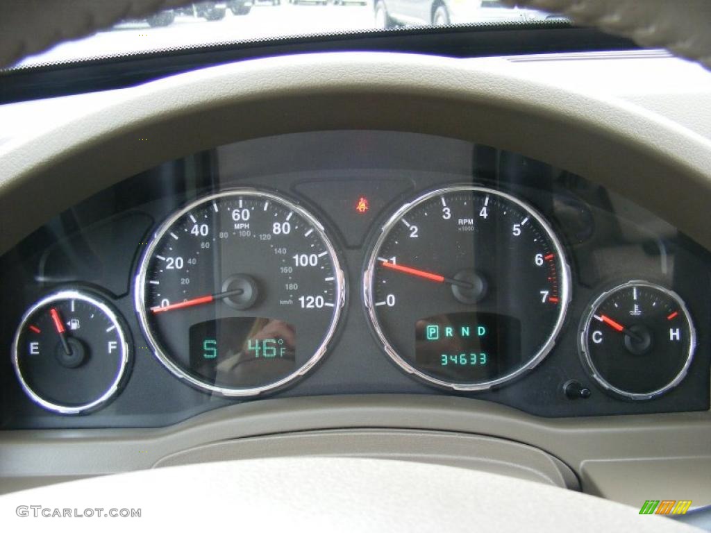 2009 Jeep Liberty Limited 4x4 Gauges Photo #46651091