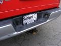 2005 Flame Red Dodge Ram 3500 Laramie Quad Cab 4x4 Dually  photo #10