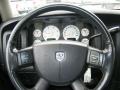 Dark Slate Gray 2005 Dodge Ram 3500 Laramie Quad Cab 4x4 Dually Steering Wheel