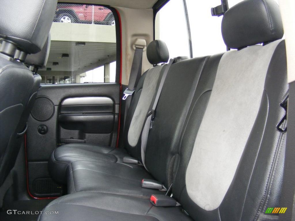 Dark Slate Gray Interior 2005 Dodge Ram 3500 Laramie Quad Cab 4x4 Dually Photo #46652024