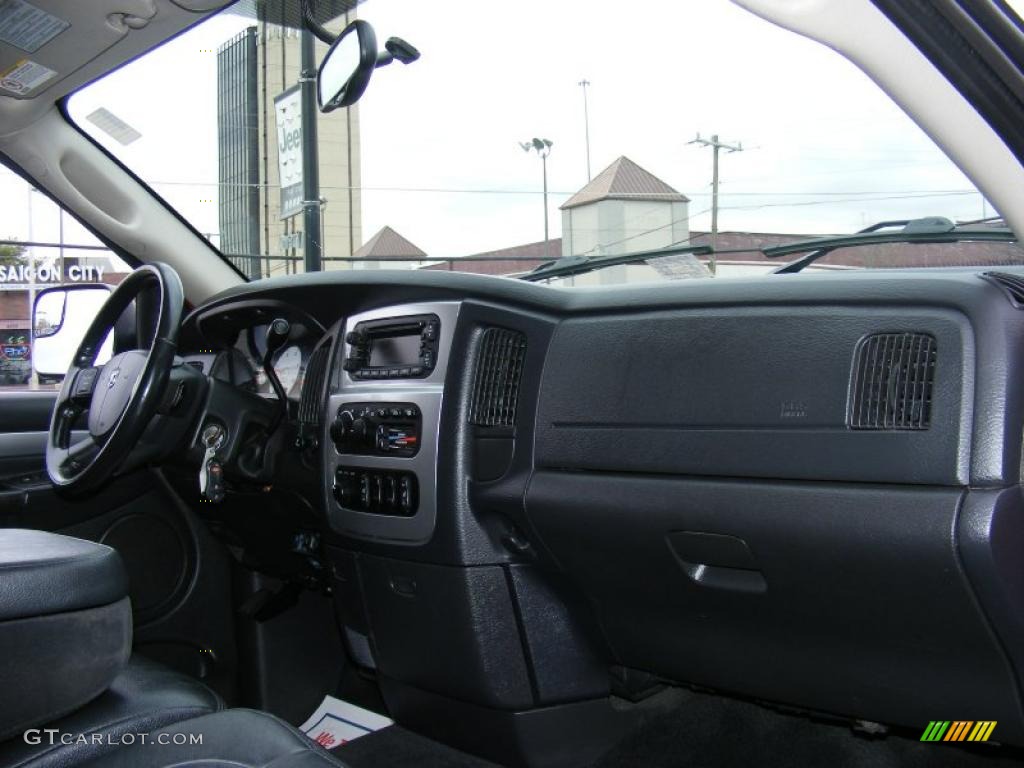 2005 Ram 3500 Laramie Quad Cab 4x4 Dually - Flame Red / Dark Slate Gray photo #29