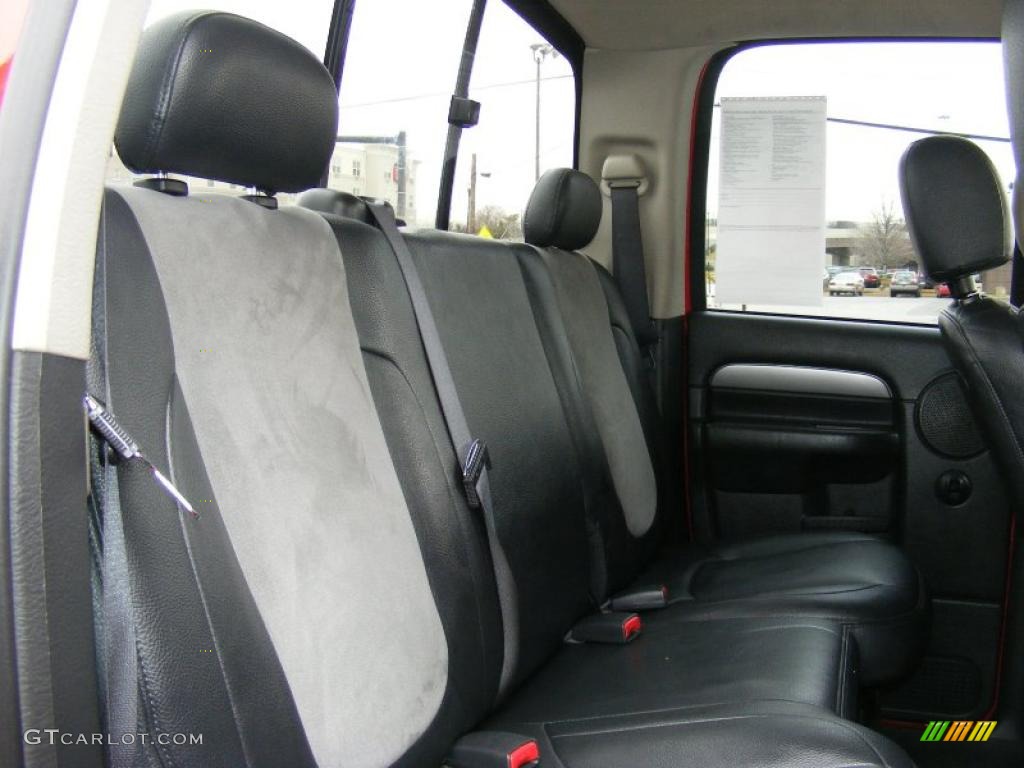 Dark Slate Gray Interior 2005 Dodge Ram 3500 Laramie Quad Cab 4x4 Dually Photo #46652048