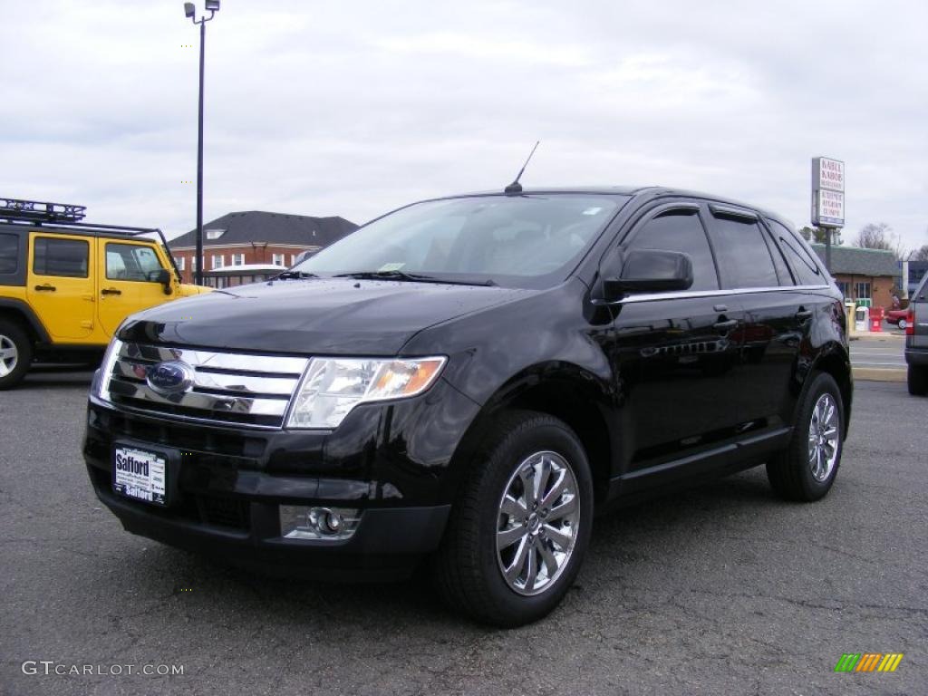 Black 2008 Ford Edge Limited Exterior Photo #46652060