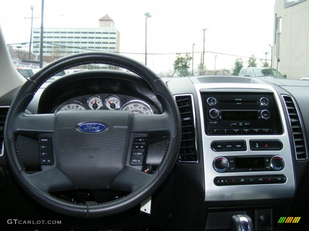 2008 Ford Edge Limited Charcoal Dashboard Photo #46652111