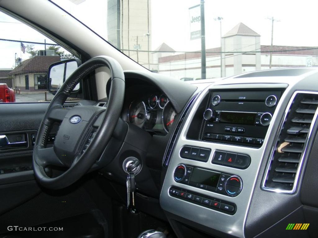 2008 Ford Edge Limited Charcoal Dashboard Photo #46652144