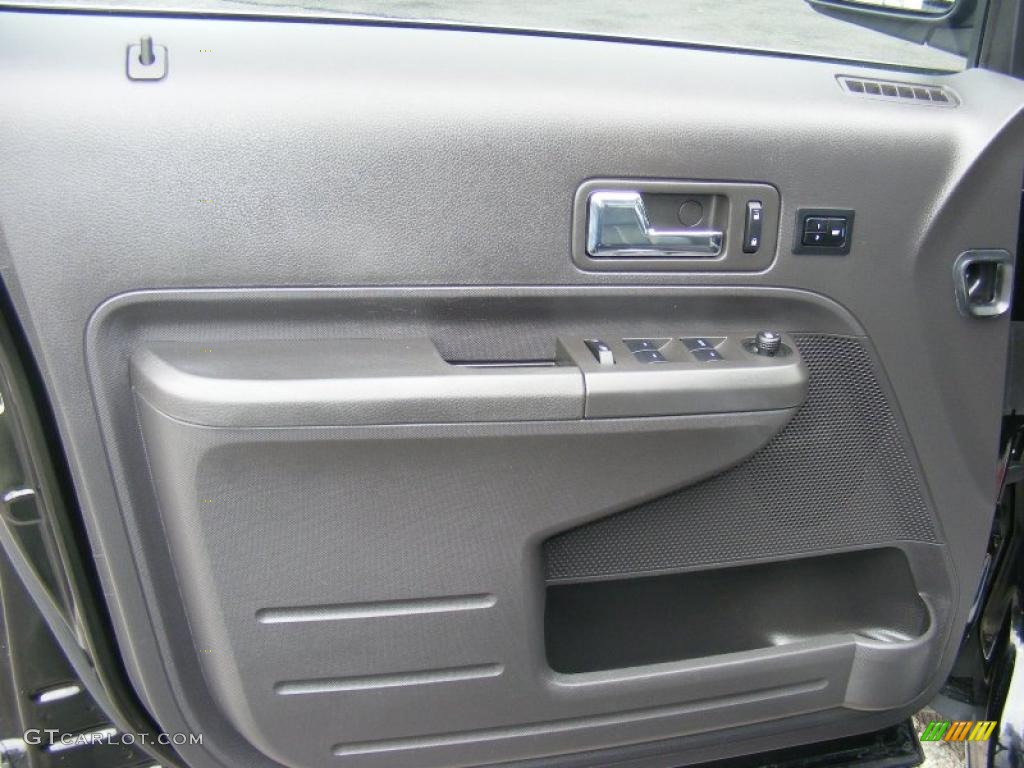 2008 Ford Edge Limited Charcoal Door Panel Photo #46652162