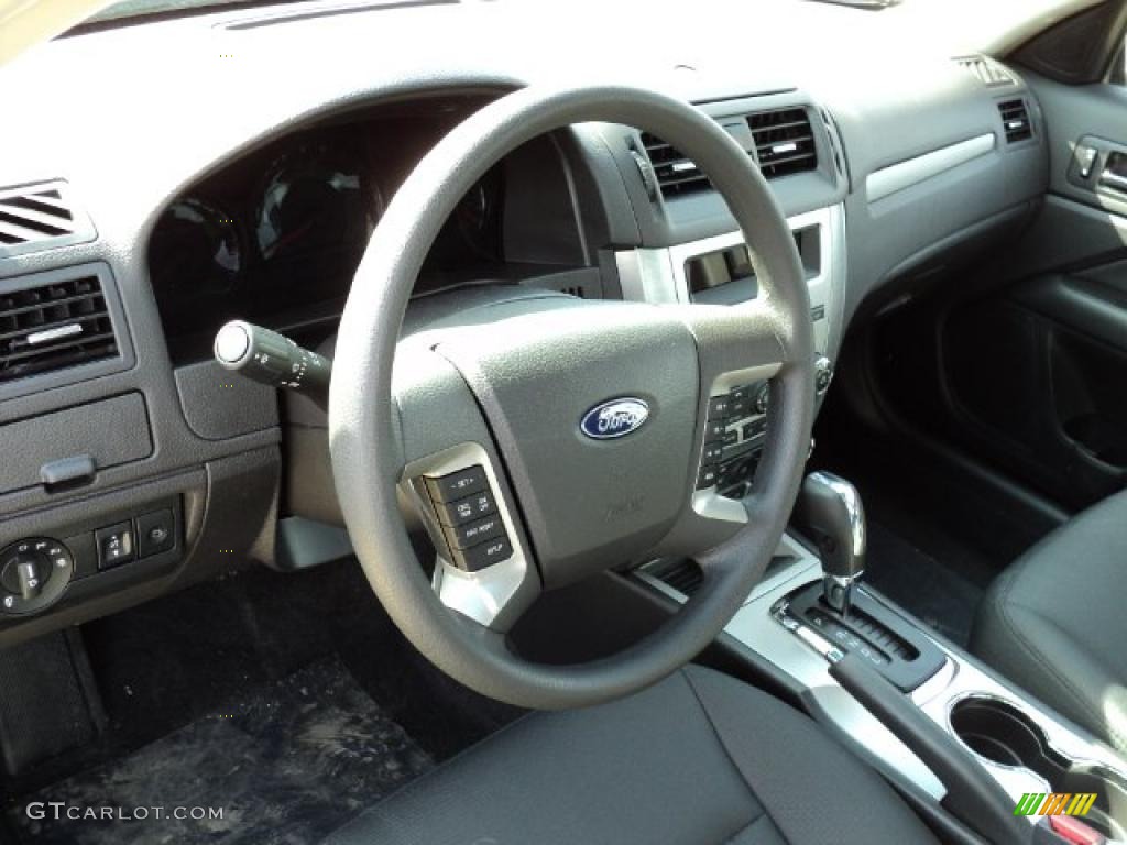 Charcoal Black Interior 2011 Ford Fusion SE Photo #46652291
