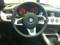 2010 BMW Z4 Black Interior Steering Wheel Photo