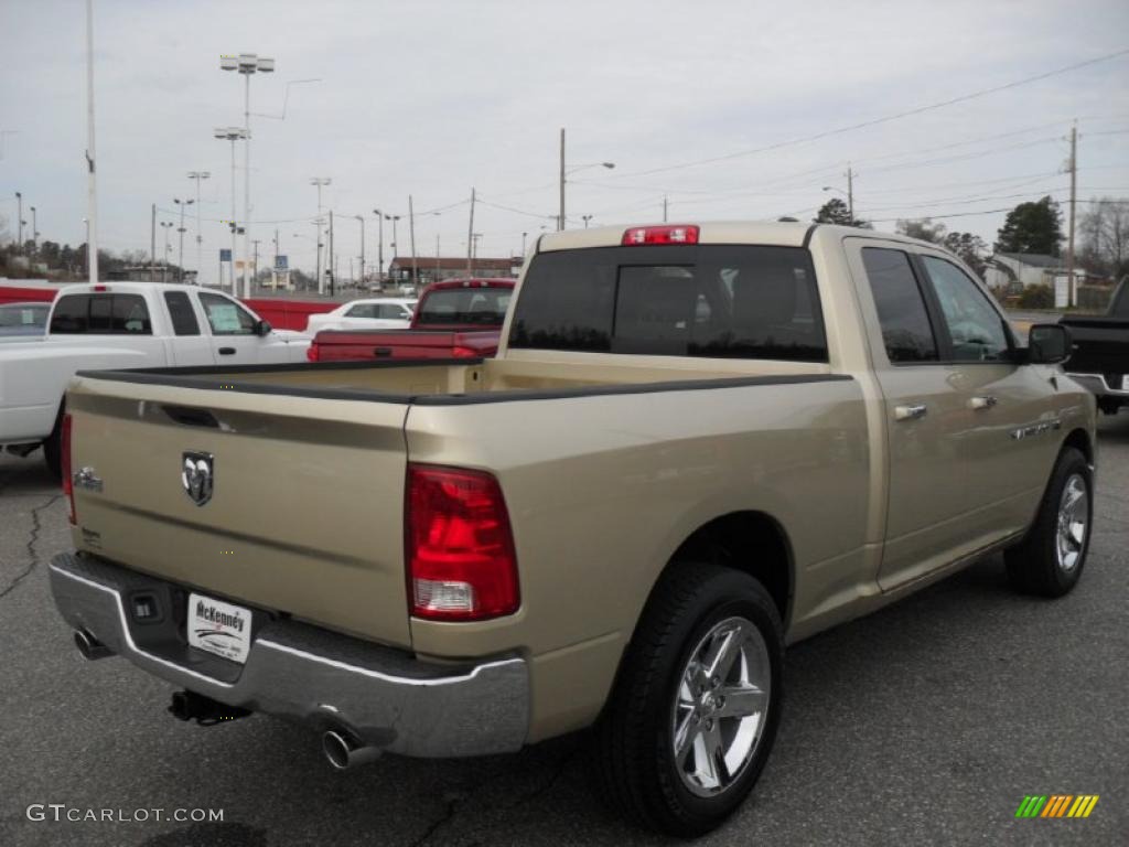 White Gold 2011 Dodge Ram 1500 Big Horn Quad Cab Exterior Photo #46654637