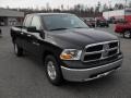 Brilliant Black Crystal Pearl 2011 Dodge Ram 1500 SLT Quad Cab Exterior